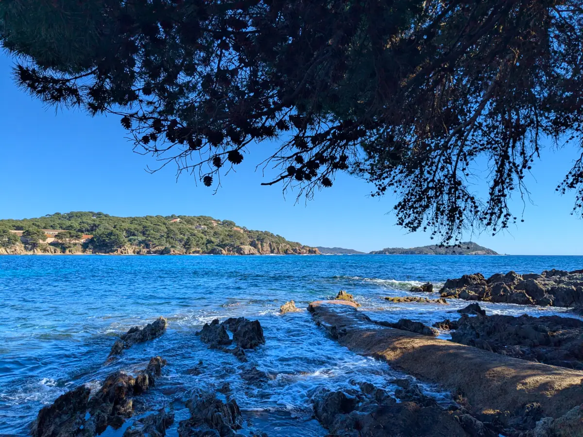 Anse du Béton sur la presqu'île de Giens © VF
