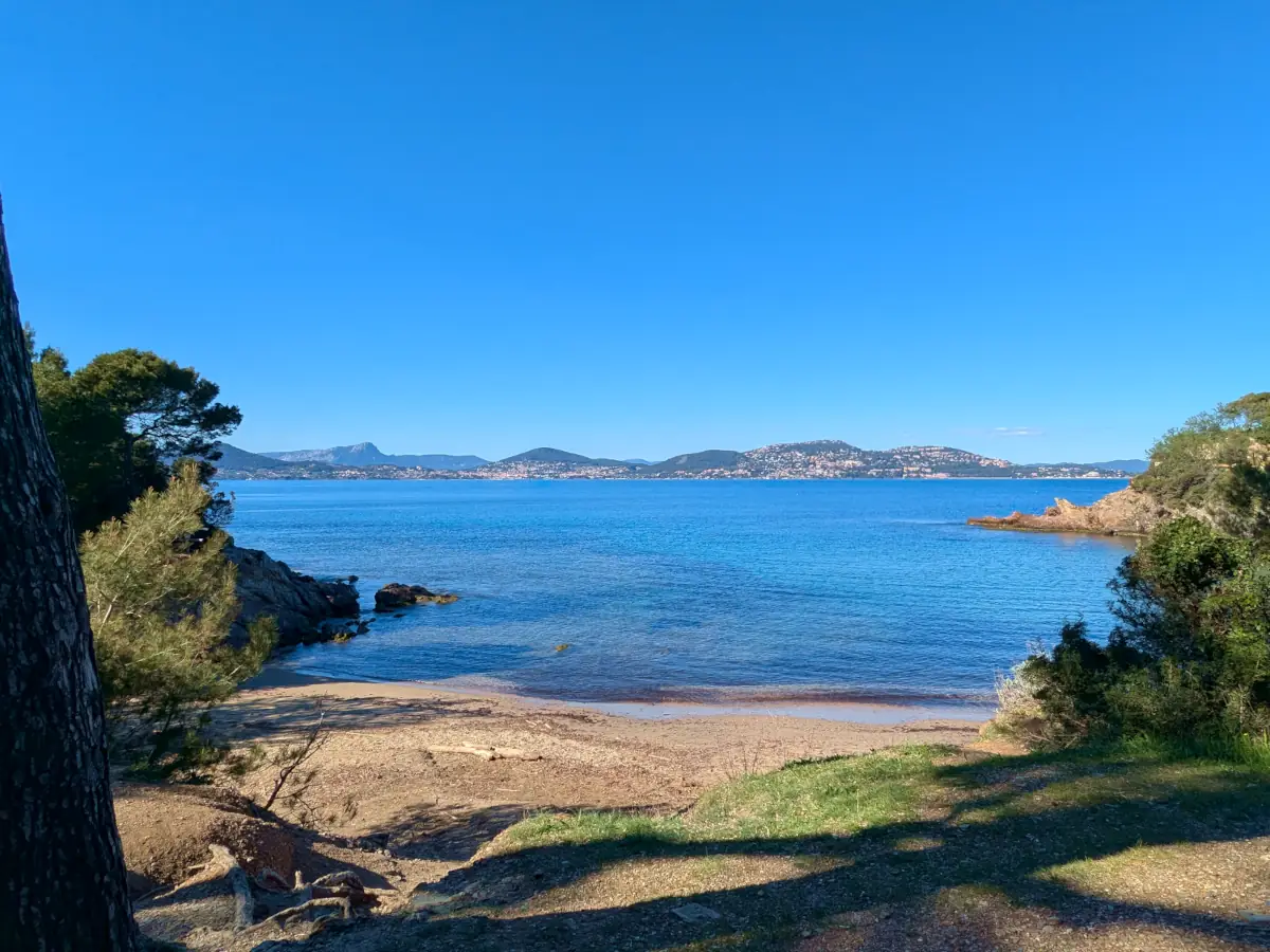 Plage sur la presqu'île de Giens © VF