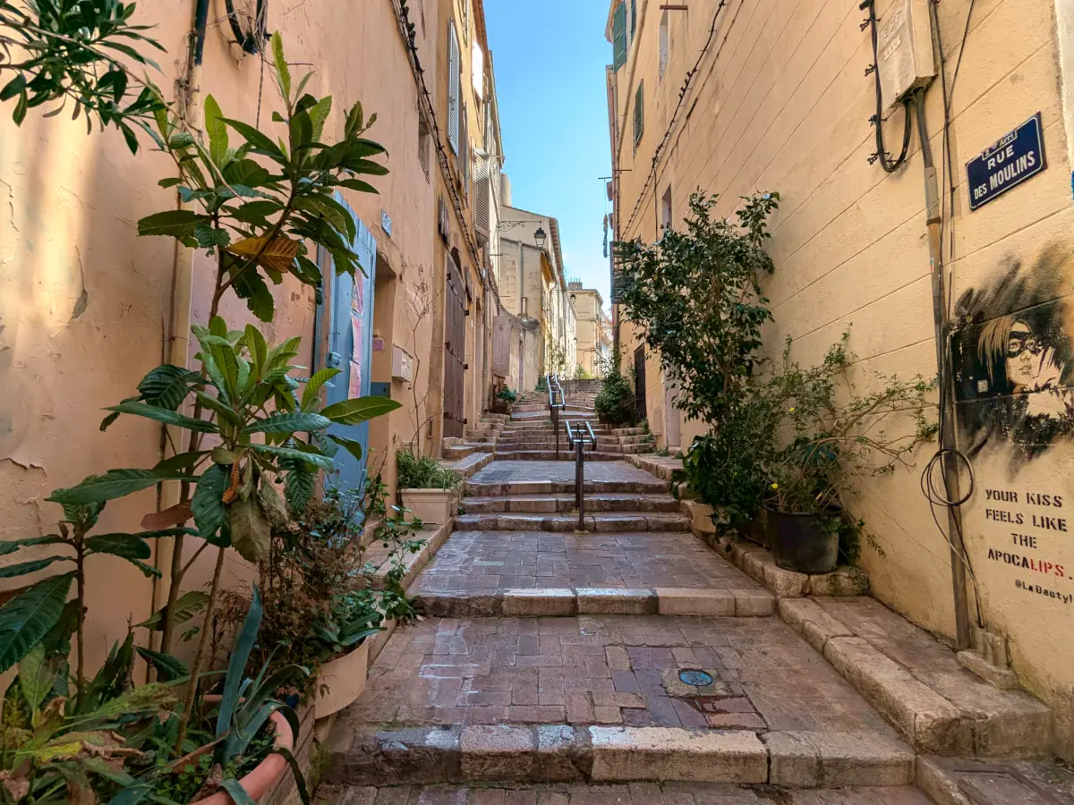rue des moulins - Quartier du Panier - © VF