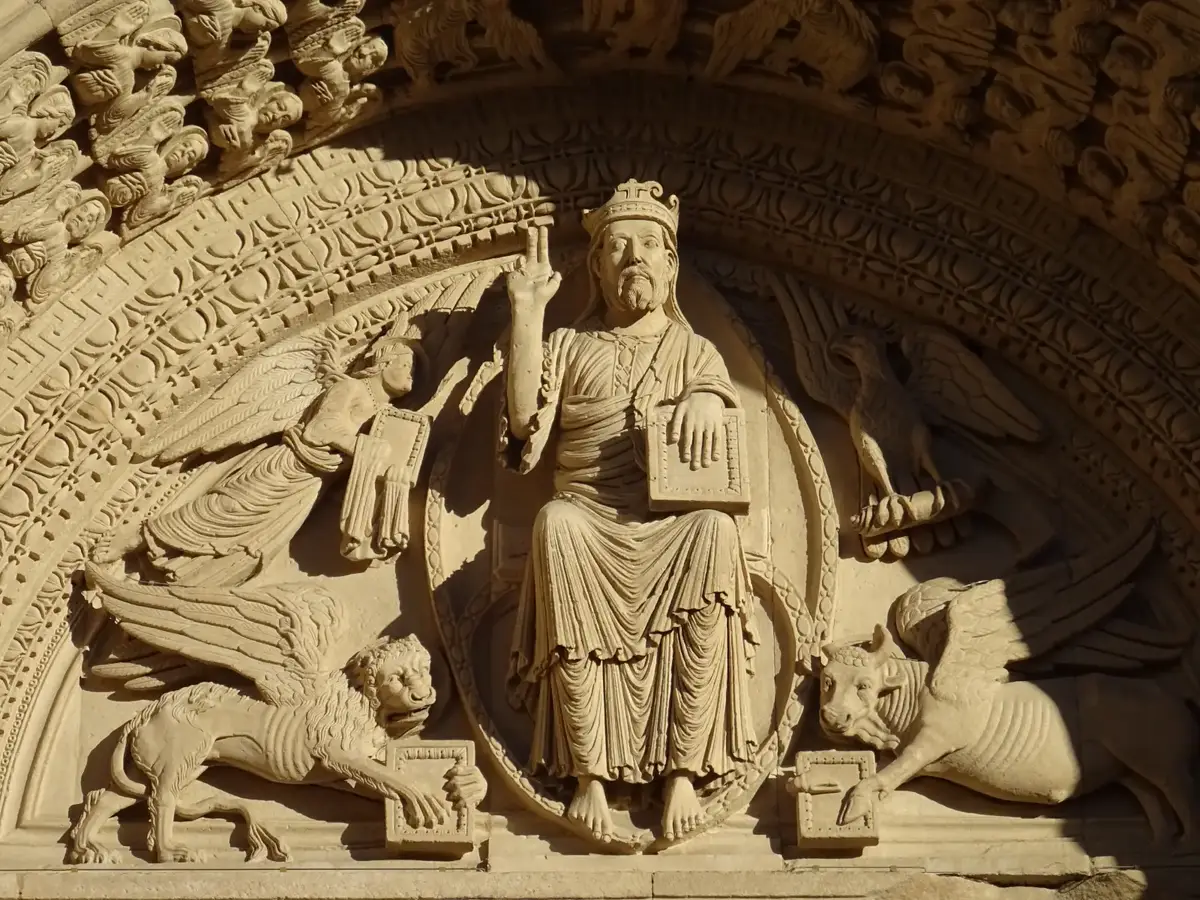 Sainte-Trophime Cathedral Tympanum in Arles © VF