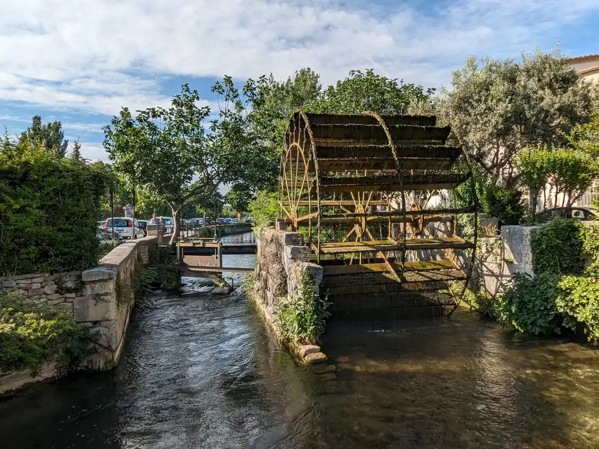 Wassermühle in Isle sur la Sorgue © VF