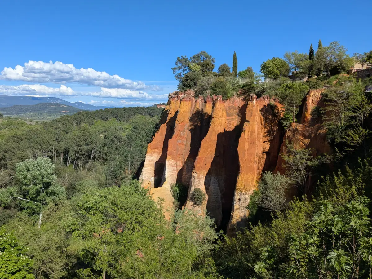 Ockerfelsen von Roussillon © VF